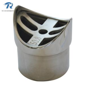 China stainless steel handrail fitting HFRS008, material stainless steel, finishing satin wholesale