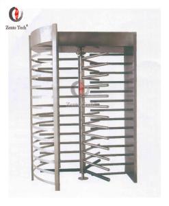 China SUS 304 Silver Full Height Security Gate Turnstile Barrier Gate wholesale