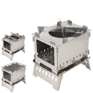 China PRO-E Drawing Format Compatible Portable BBQ Camping Stove Grill Compact And Portable wholesale