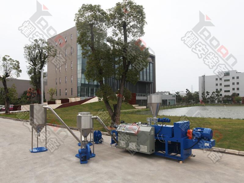PVC TPR TPE Plastic Bottle Recycling Equipment / Plastic Recycling Production Line