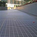 8mm Hot Dipped 30mm Bar Pitch Galvanized Metal Grating