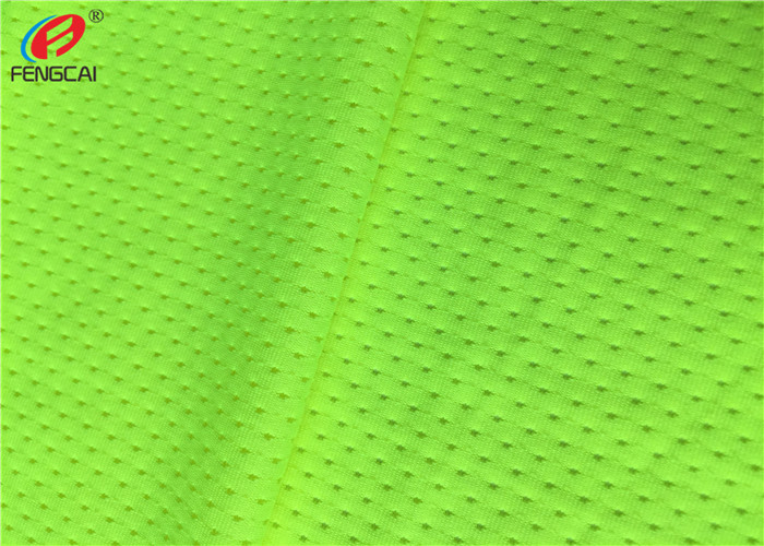 92% Polyester 8% Spandex Mesh Fabric Weft Knitted Fabric For Jersey