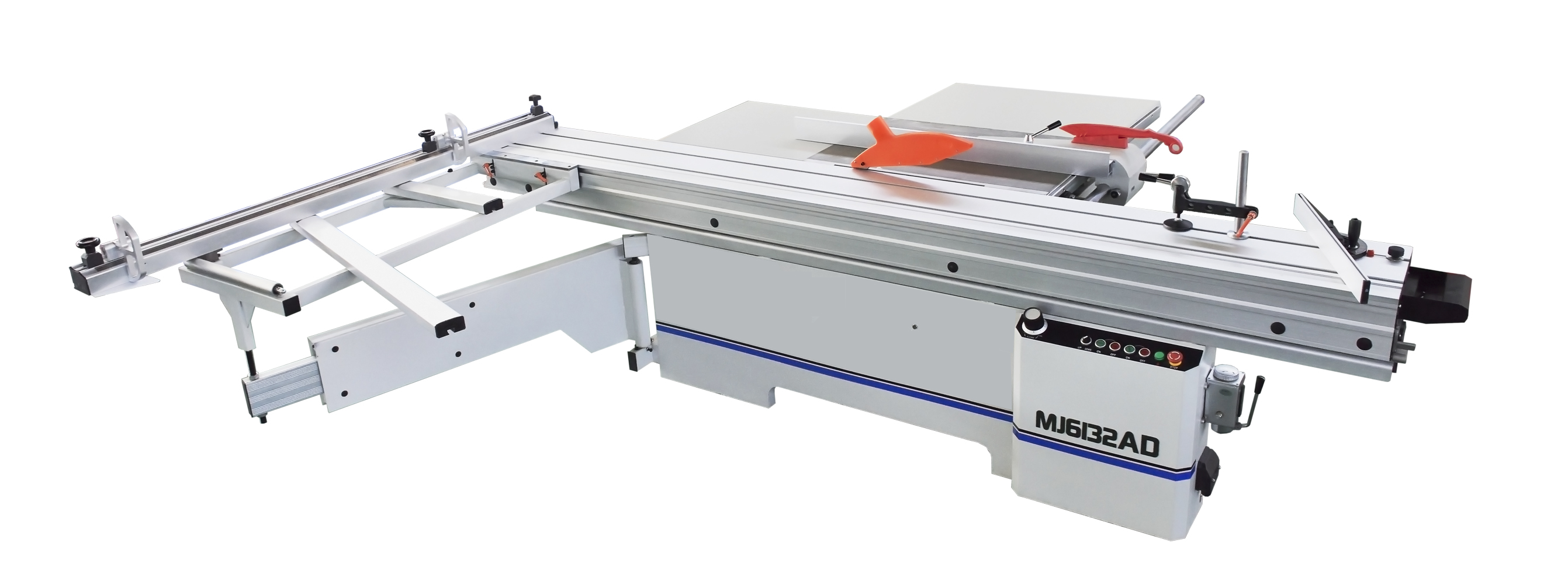 High Precision Panel Saw Woodworking Machinery MJ6132AD from OSETMAC 3250*3450*900mm