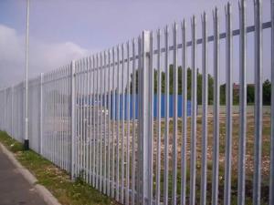 China 2.1m D Section Steel Palisade Gates Galvanized / Powder Coated Surface Treatment wholesale