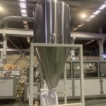 Conical Screw Waste Plastic Hot Cutting PVC Pelletizing Line