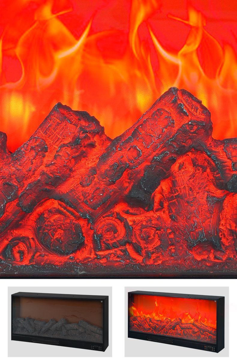 Heating Function Electric Simulated Fireplace