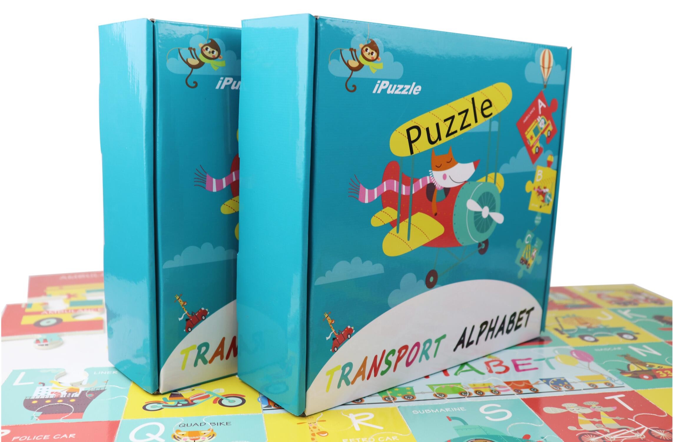 CMYK Floor Paper Jigsaw Puzzle Educational For Kids Ages 4-8