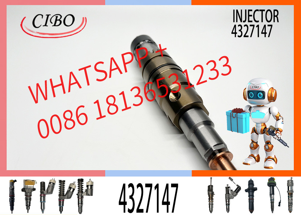 BDHCD Outlet 4327147 Construction Machinery Parts 2894920PX 2482244 Diesel Fuel Injector 4327147 for CUMMINS ISZ13 Diesel Engine