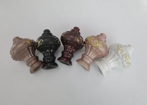 China SGS Metal Curtain Pole Finials wholesale
