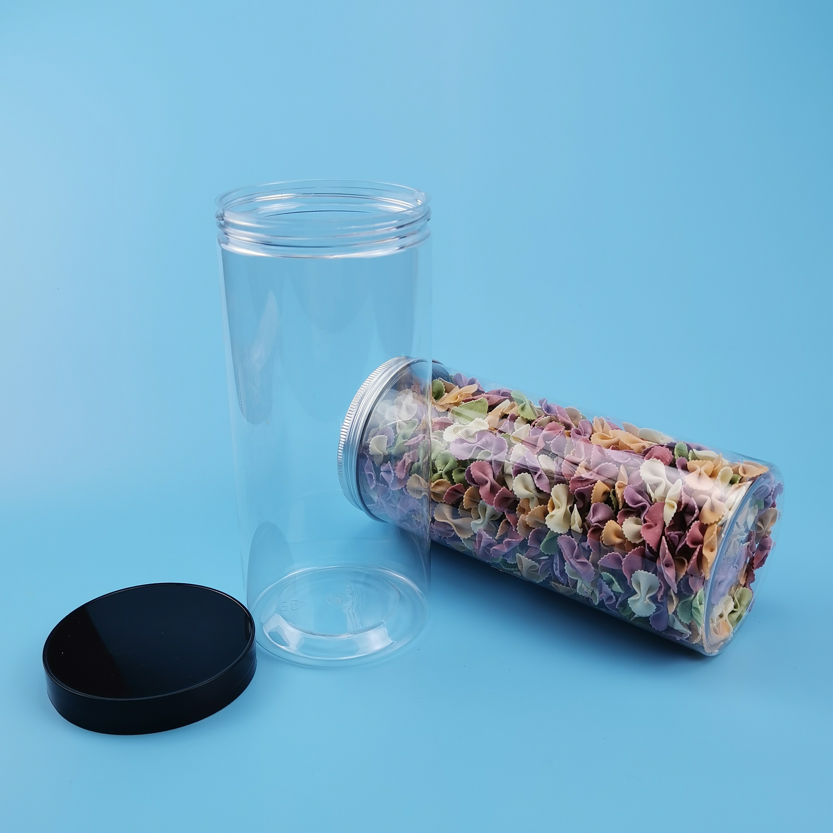 Bpa Free PET Empty ODM 950ml Plastic Food Jars