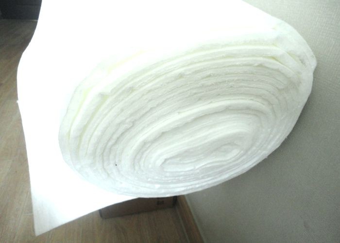 Non Woven Micron Filter Cloth Polyester Filter Media Anti Acid ISO