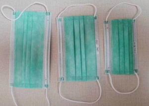 China Teenager Kids Baby Disposable Non-Woven Filter 3ply Face Mask Earloop wholesale