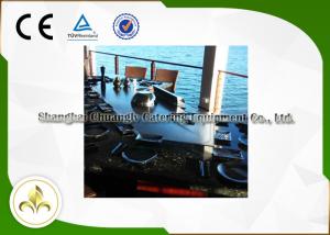 China Electromagnetic Hibachi Grill Japanese Cooking Table Bridge Shape For Restaurant / Hotel wholesale