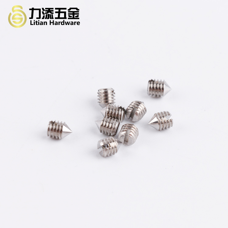 DIN914 stainless steel taper sleeve hexagonal bolt to fix taper sleeve screw hexagonal plunger
