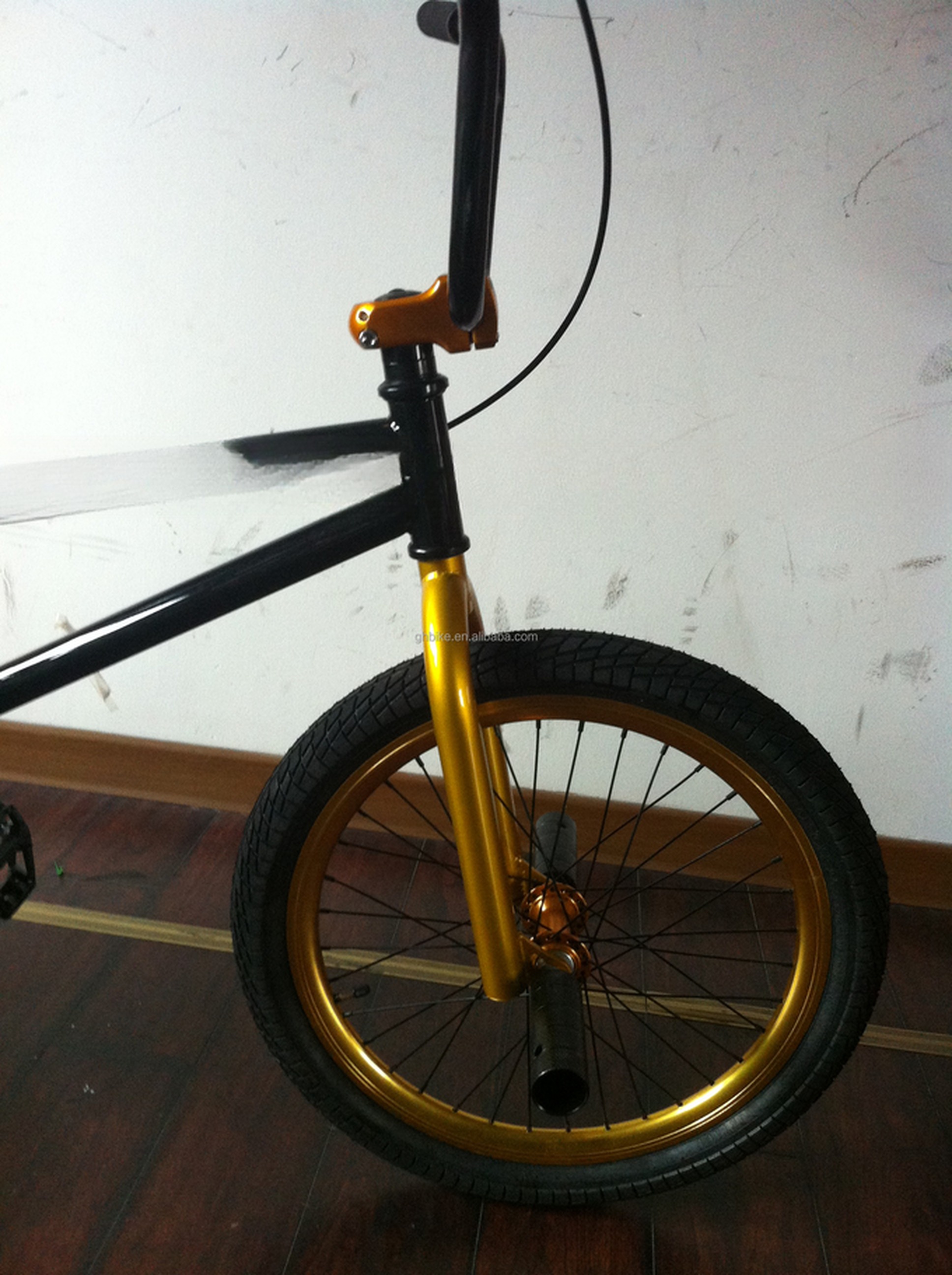 Velo PU Seat 20"x2.25 Kenda Street OEM Gold Color BMX Bike for Single Speed Gears