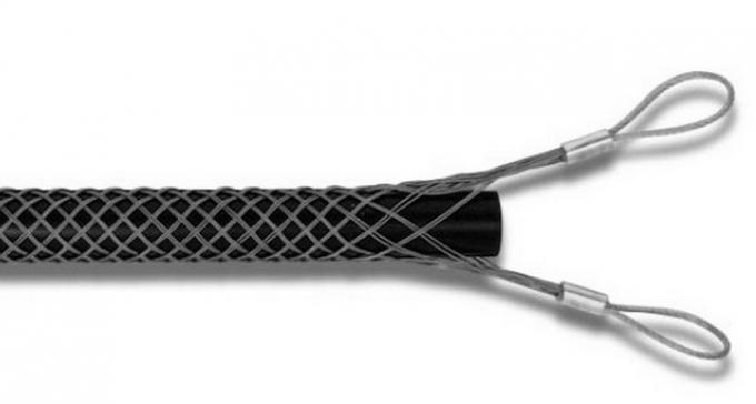 10KN Working Load Wire Mesh Grip Cable Socks 2 Meter Long For OPGW 10-25 mm