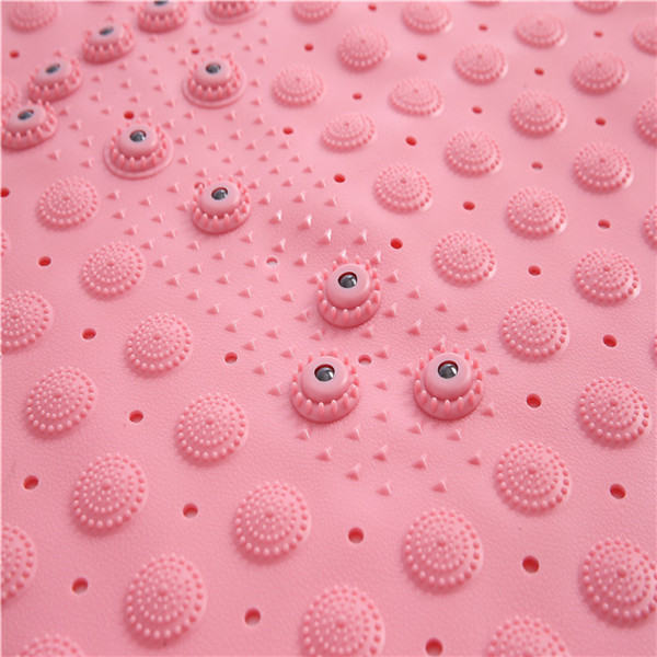 OEM Design And Material Anti Bacteria Bathroom Printed Designs PVC Bath Mat