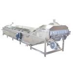 Stainless Steel 6.5KW 1000kg/H Vegetable Blanching Machine Restaurant