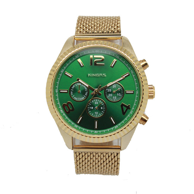 42.0mm Gold Alloy Wrist Watch Luxury Men's Vogue Auto Date Tourbillon