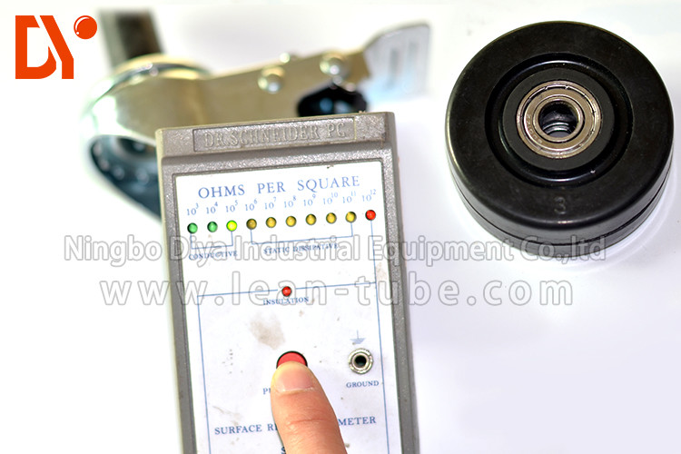 Logistic Industrial Caster Wheels Universal Style Anti Static ISO9001 Certification