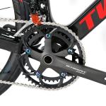Men's V Brake Carbon Fiber Road Bike with Shimano 105/R7000-22S Derailleur Lever