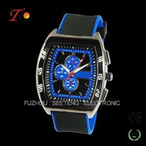 China China factory supplier supply all kinds of fashion and coloful silicone SBAO watches wholesale