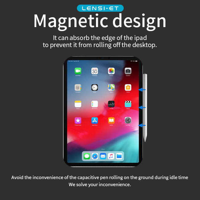 Magnetic Mobile Screen Touch Pencil Universal High Sensitive Active Resistive Touch Stylus