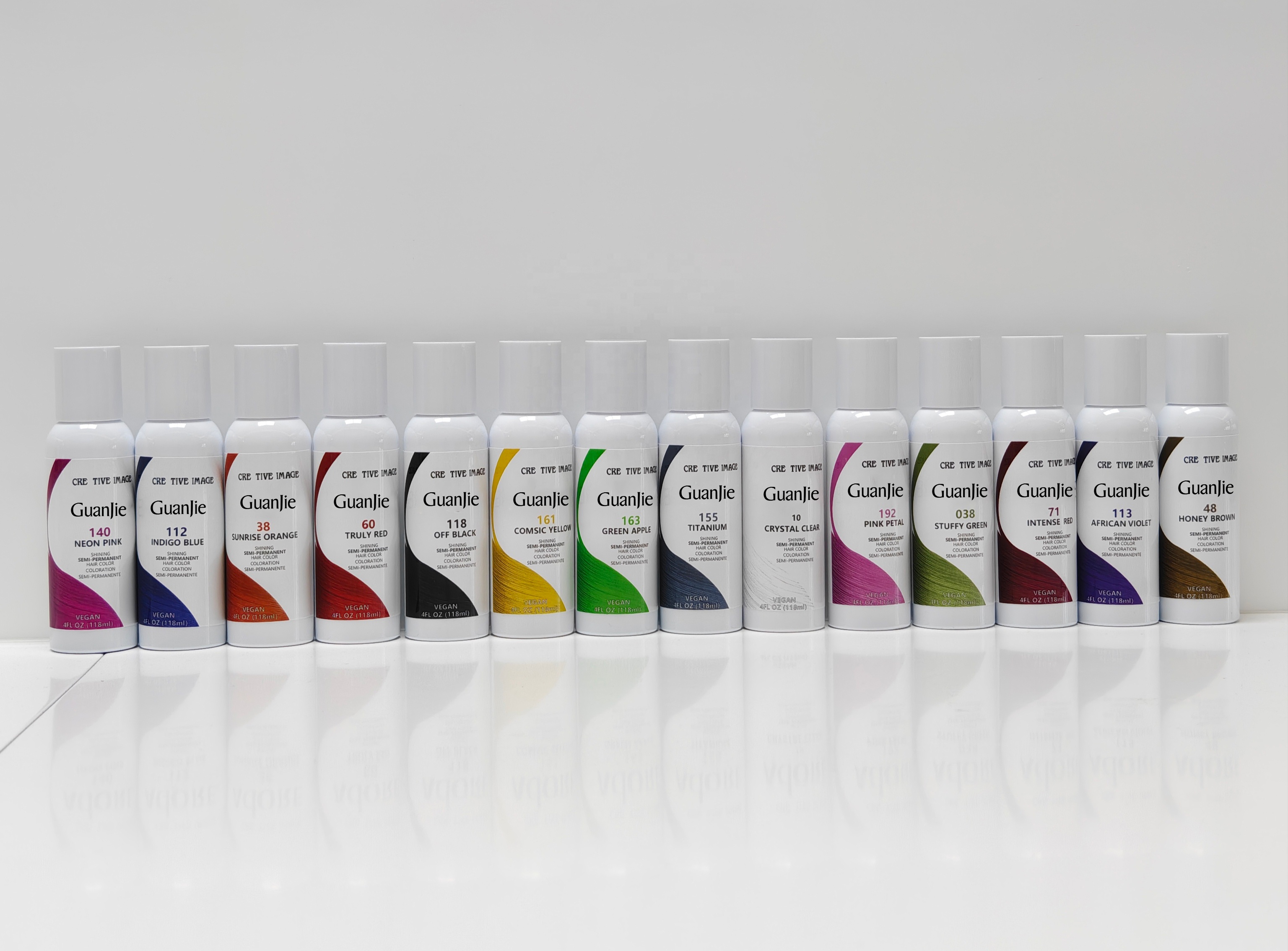 No Alcohol No Peroxide Hair Dye Multi Colors Semi Permanent Hair Color for Hair Wigs