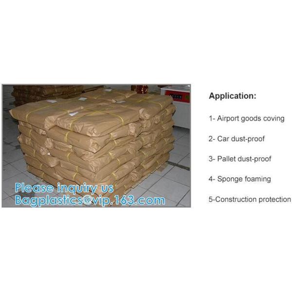 Airport Truck Goods Waterproof Film Pallet Covering Film PE Sheet Dust-Proof Film Film House Decoration