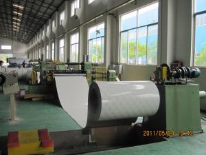 China 1350mm Steel Coil Cut To Length Line 35t Stainless Steel Slitting Machine wholesale