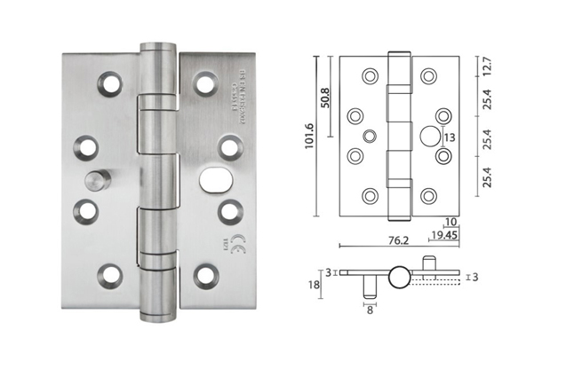 Unity Stainless Steel Heavy Duty Door Hinge Metal door Hinges