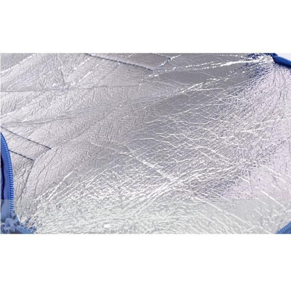 hot selling Portable Aluminium Foil thermal cooler bag customize bubble insulated cooler box for food delivery