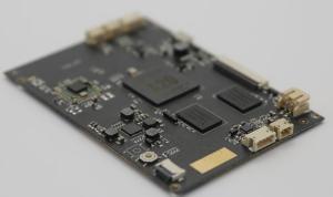 China FR4 SMT PCB Assembly Black Soldmask White Silkscreen wholesale