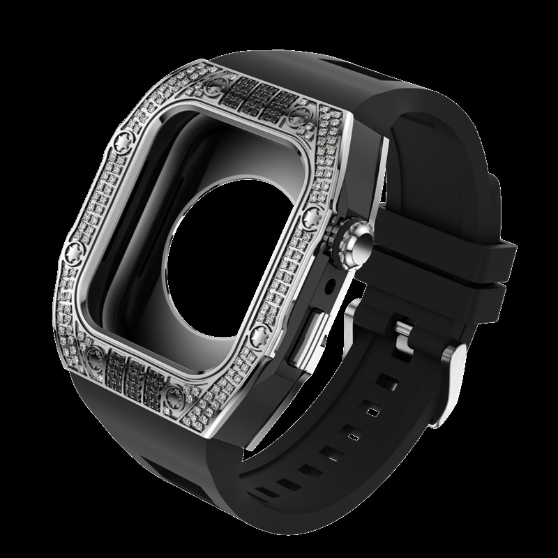 OEM Apple Watch Case 44mm Apple Watch Ultra Cases With Silicone Rubber Strap