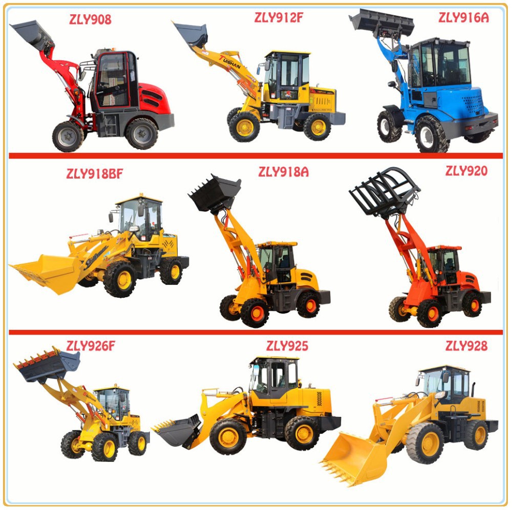 heavy construction equipment electric forklift with ce and iso approved