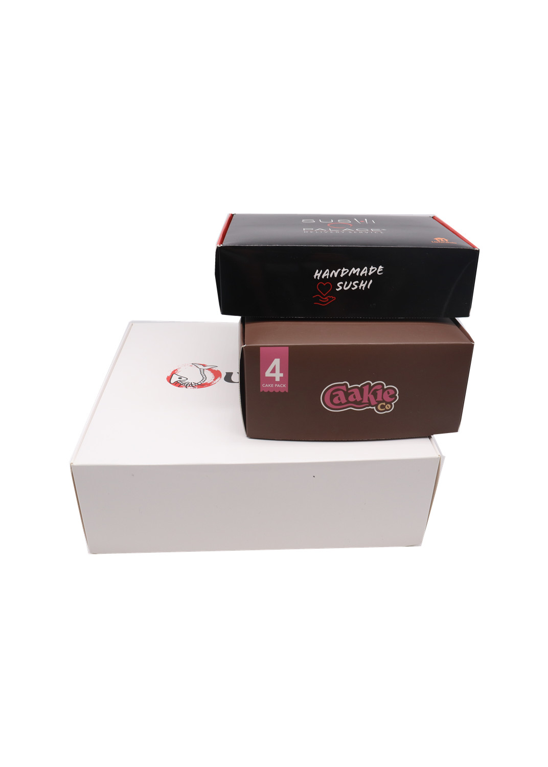 Matt Lamination Takeaway Paper Sushi Box Double Sides Printing