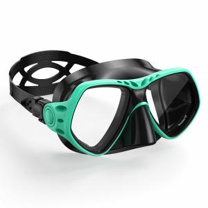 China Adult Liquid Silicone Snorkeling Goggles Scuba Diving Mask OEM wholesale