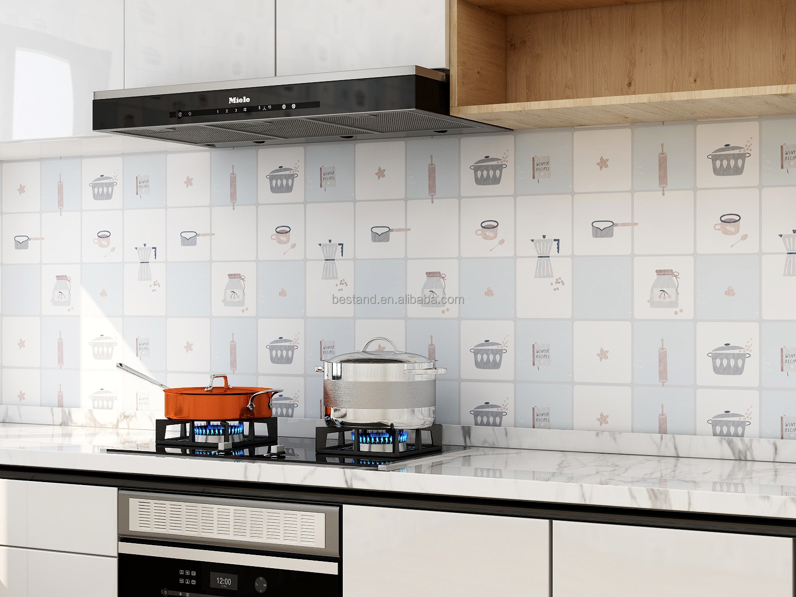 3D Wall Paper for Modern Home Decoration in Modern Design Style 0.60 M * 100M Roll Size