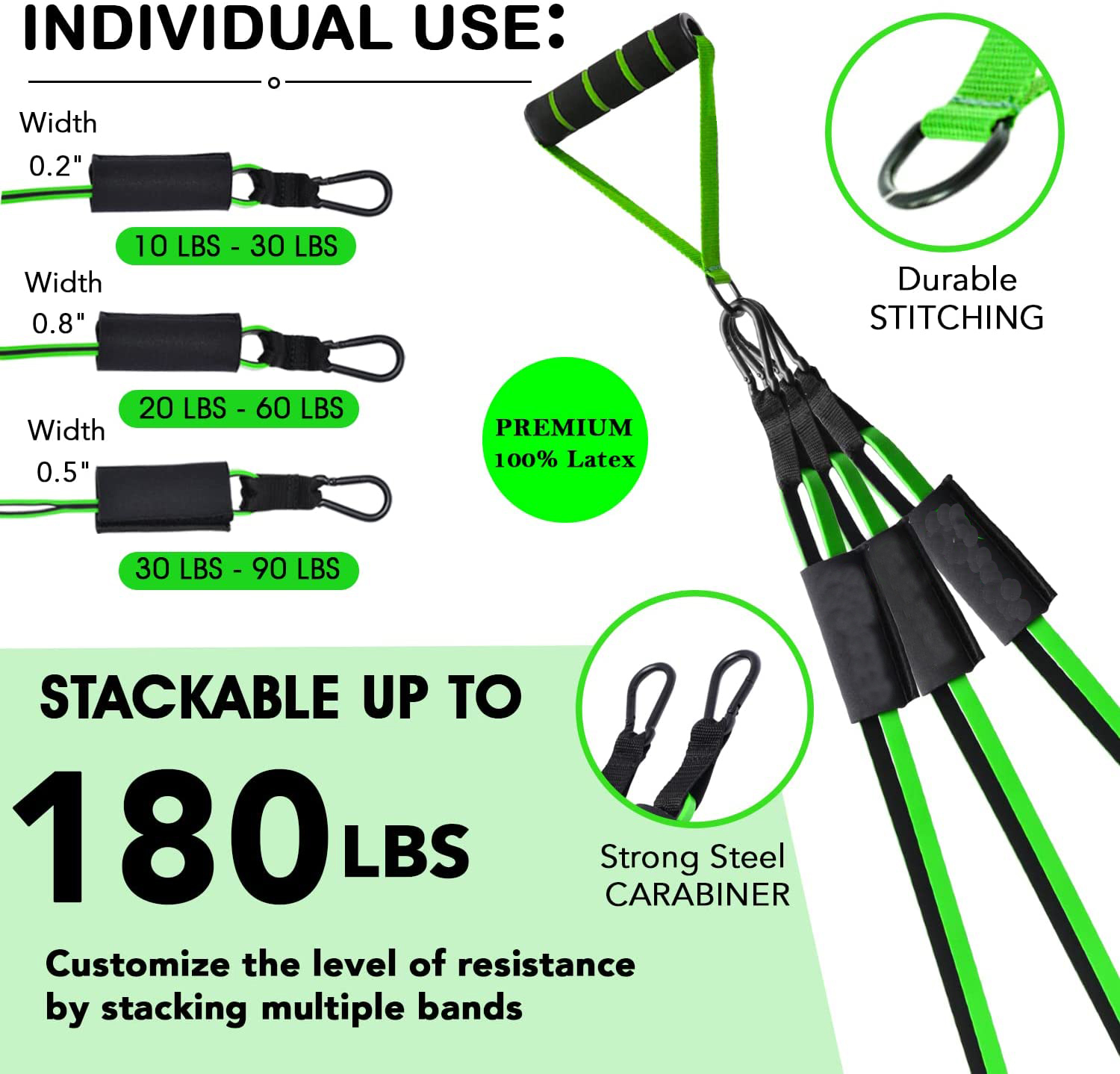 Custom 100cm Pilates Bar Kit With Resistance Bands Gym Yoga Exercise