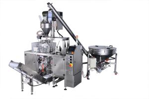 China 1KW Doypack Filling Machine Powder 304 Stainless Steel Material wholesale