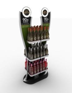China Fashion Design 3 Layers Metal Display Fixtures Strong And Stable Performance wholesale
