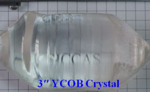 YCOB Linear And Nonlinear Optics , Nlo Materials High Temperature Piezoelectric