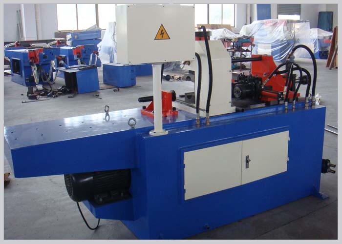Two Work Station Pipe End Forming Machine For Steel Made Furniture Making