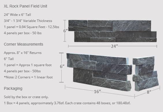 Grey Cultured Ledge Quartzite Stone Veneer For Exterior And Interior Wall