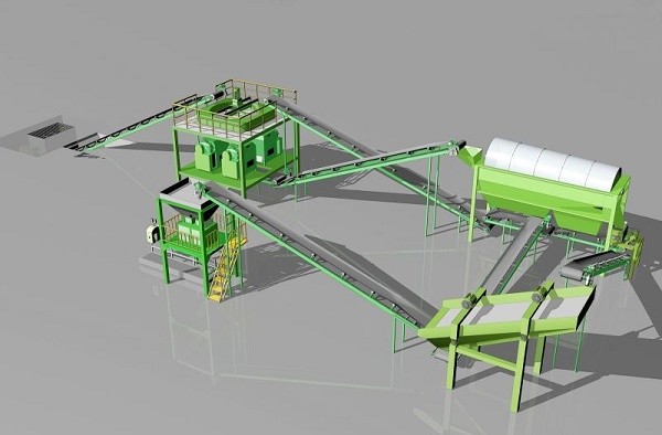 BB Fertilizer Production Line, Bulk Blending Fertilizer Mixer