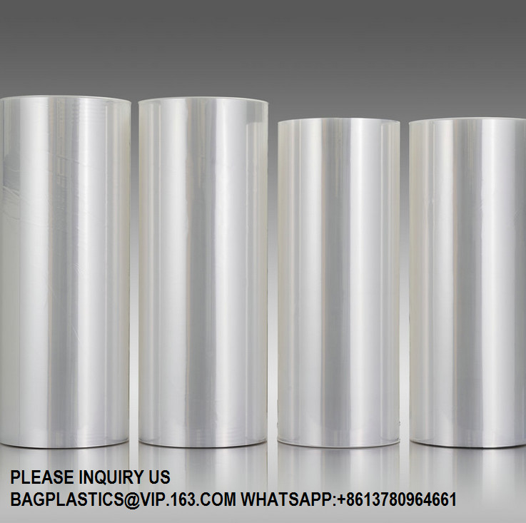 Cross-Linked POF Shrink Film Roll POF Shrink Film Polyolefin Shrink Film