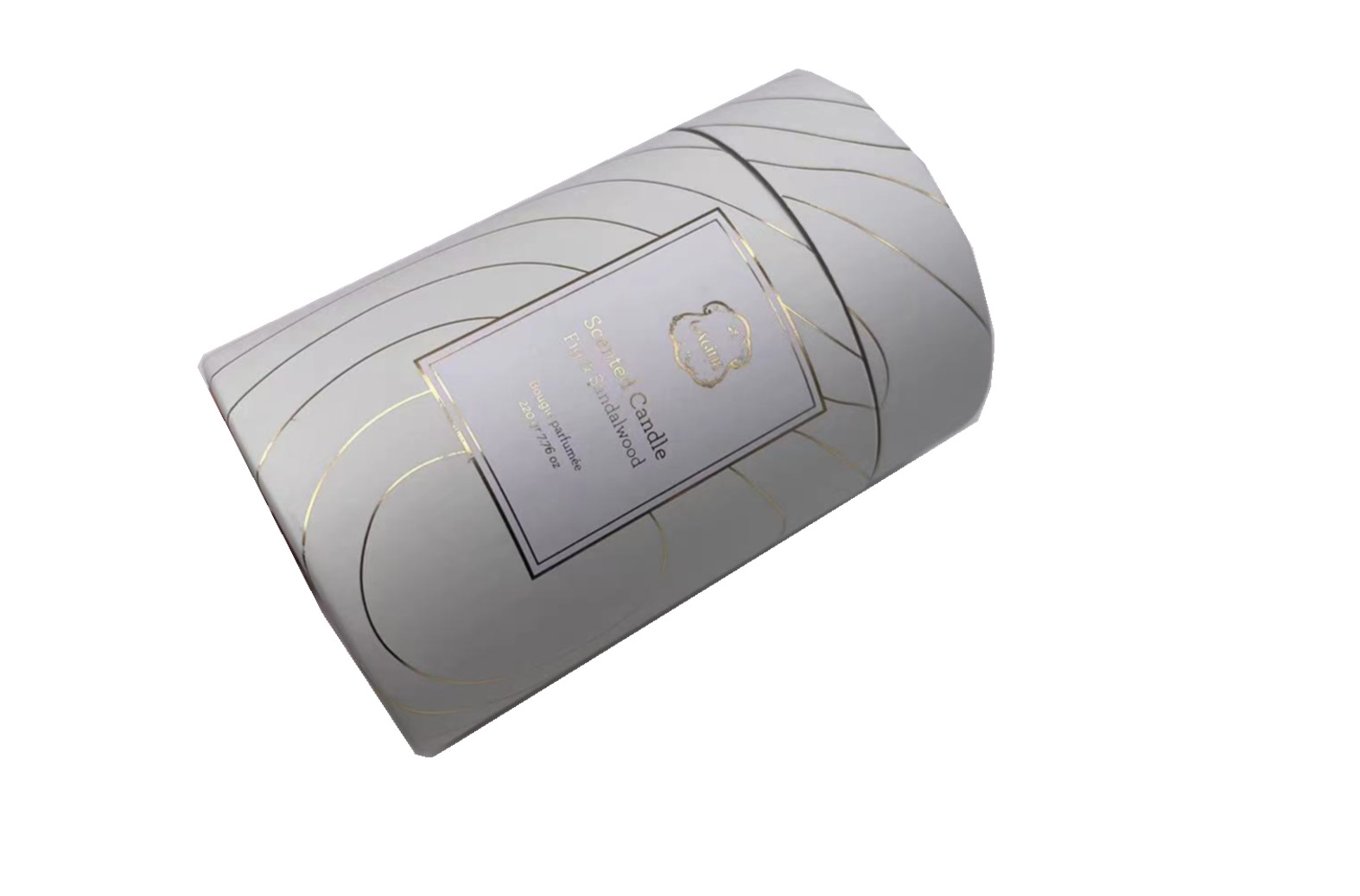 Gray Cardboard Coated Paper Healthcare Box for Food Packaging Tube