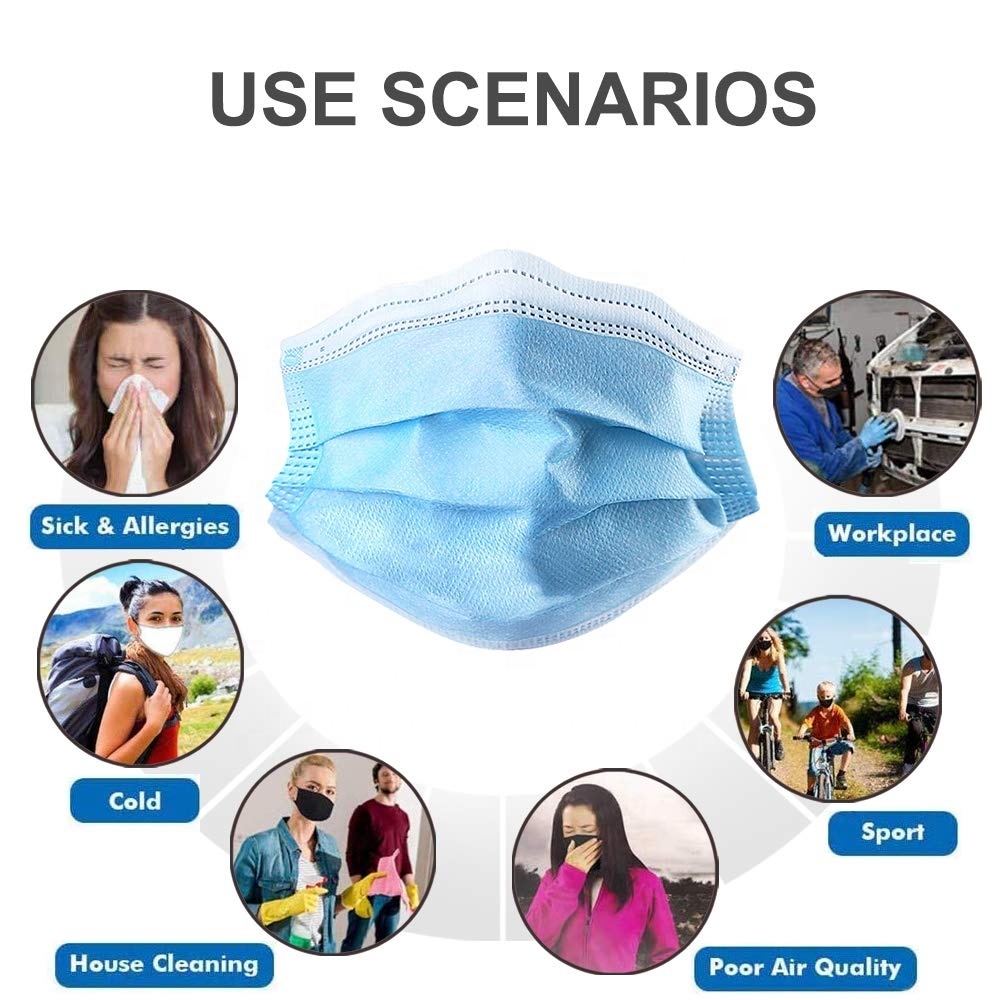Sterility 3 Ply Disposable Face Mask