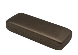 China Eco Friendly Leather Metal Glasses Case 151x57x28mm wholesale