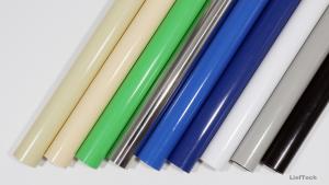 China Plastic PE Coated Steel Pipe 1.5mm Thickness Antirust Treatment wholesale